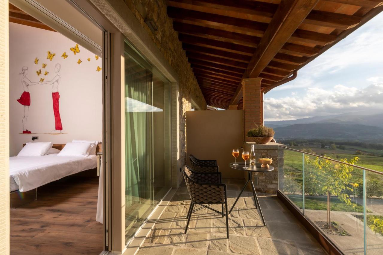 Borgo Corsignano Pension Poppi Buitenkant foto