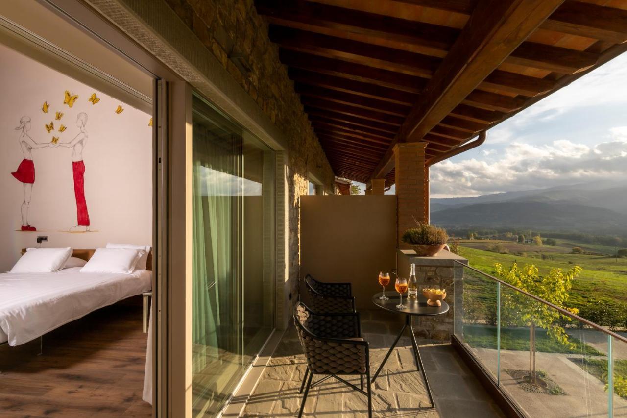 Borgo Corsignano Pension Poppi Buitenkant foto
