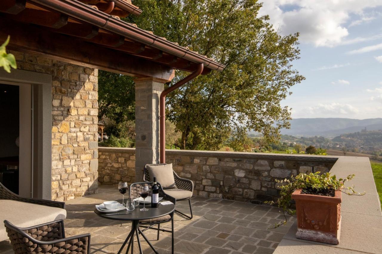 Borgo Corsignano Pension Poppi Buitenkant foto