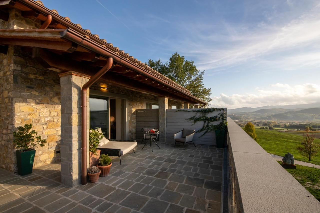 Borgo Corsignano Pension Poppi Buitenkant foto