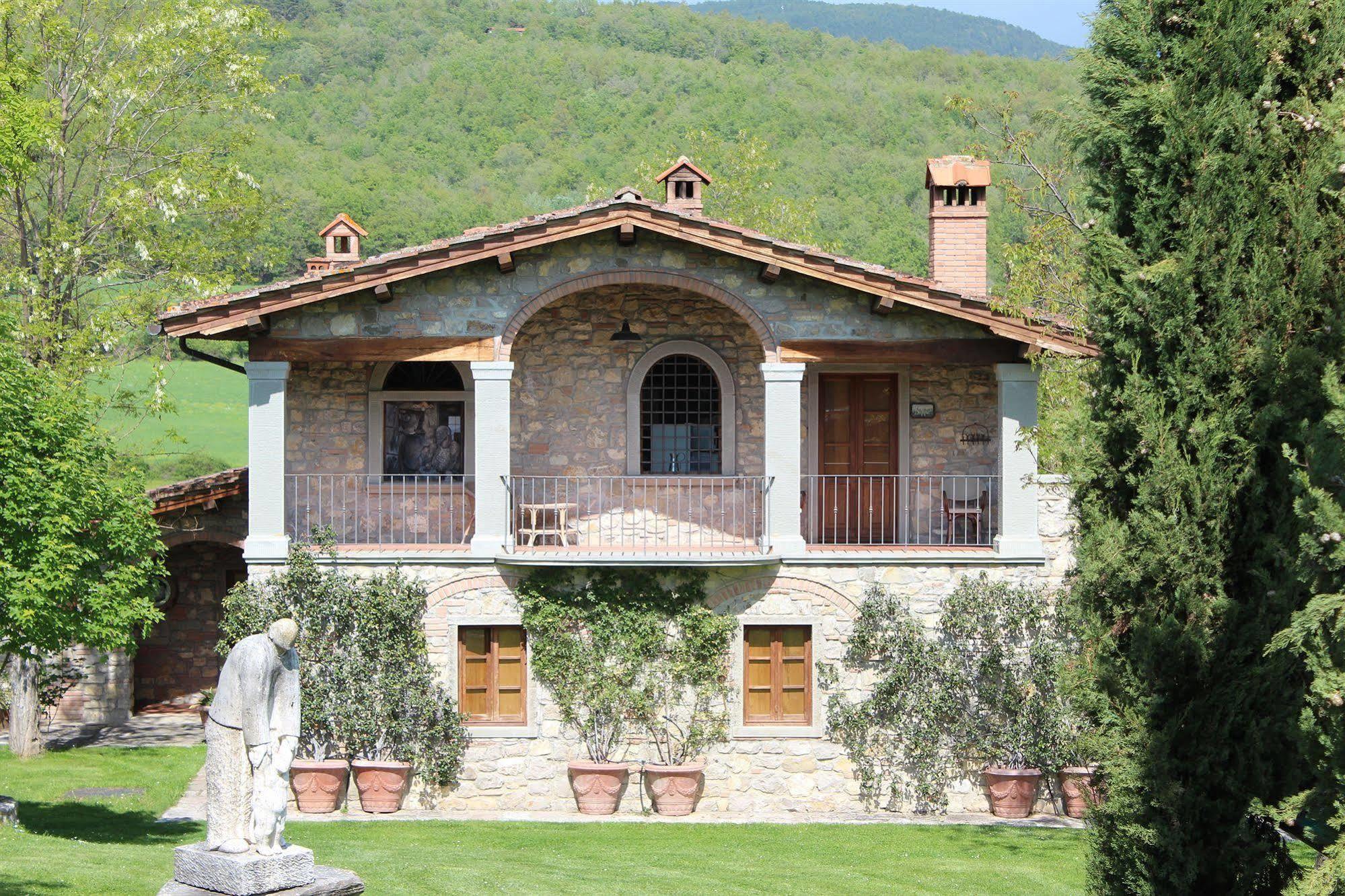 Borgo Corsignano Pension Poppi Buitenkant foto