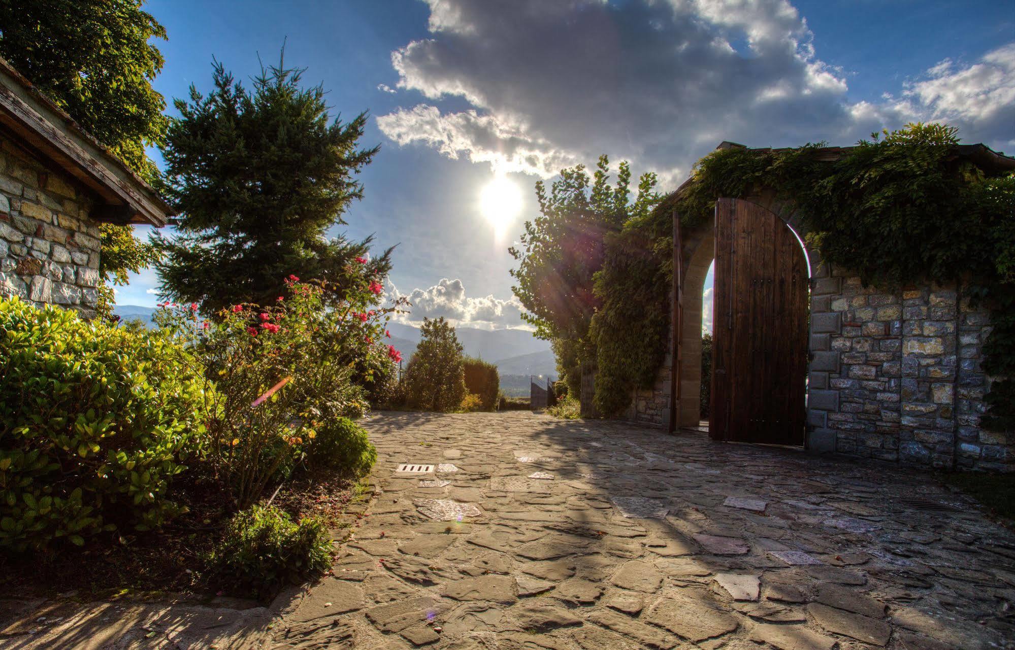 Borgo Corsignano Pension Poppi Buitenkant foto